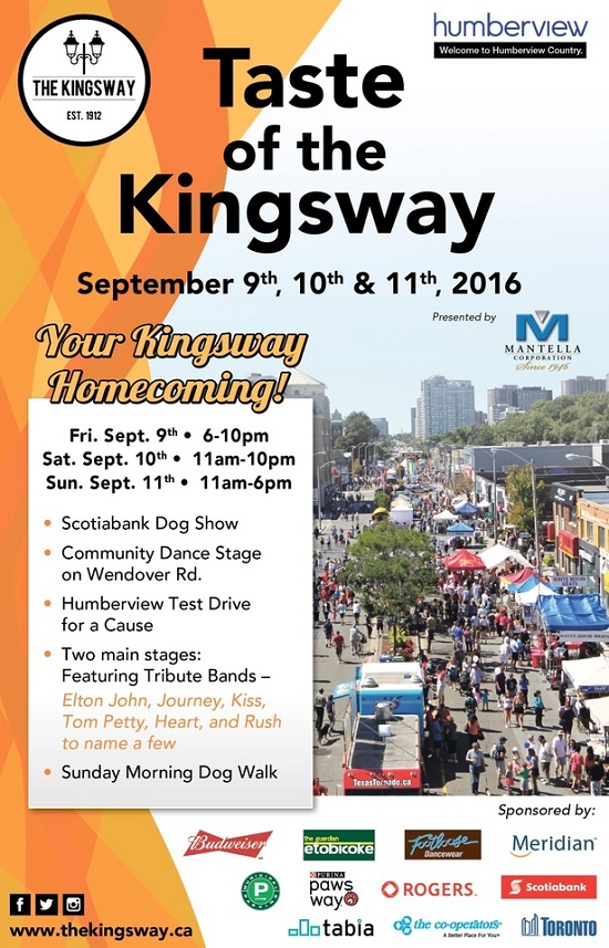 تورنتو | جشنواره Kingsway آخرهفته در تورنتو