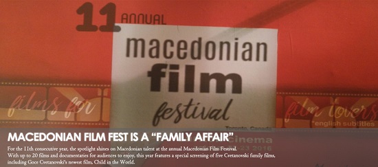تورنتو | جشنواره فیلم مقدونیه،22 اکتبر