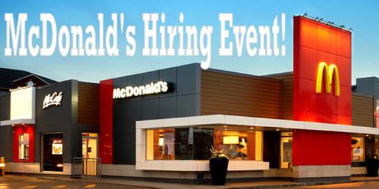تورنتو | نمایشگاه فرصت های شغلی در MC Donalds