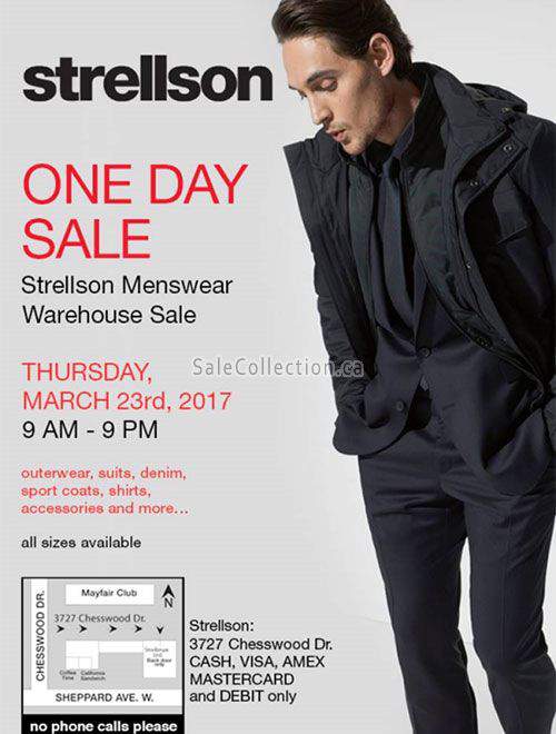 تورنتو | حراج Strellson از 23 مارچ در تورنتو