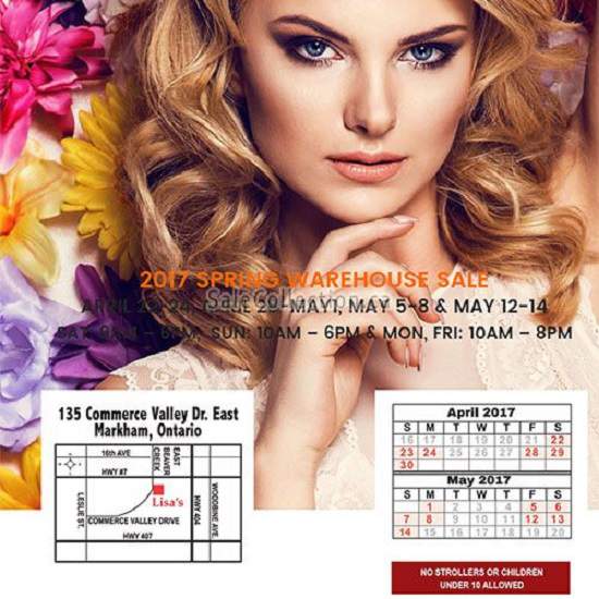 حراج ها | حراج Lisas Cosmetics از 22 آپریل در مارکهام