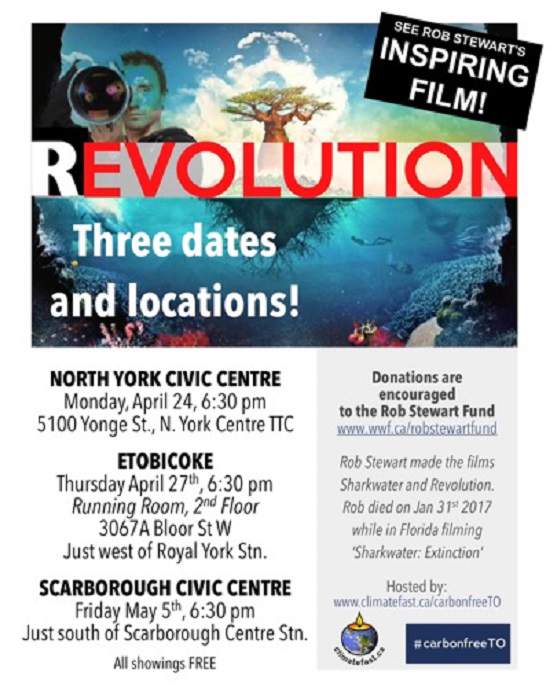 تورنتو | فیلم Revolution رایگان در سه نقطه از تورنتو