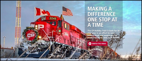 رویدادها | قطار کریسمس 28 نوامبر به تورنتو میرسد
