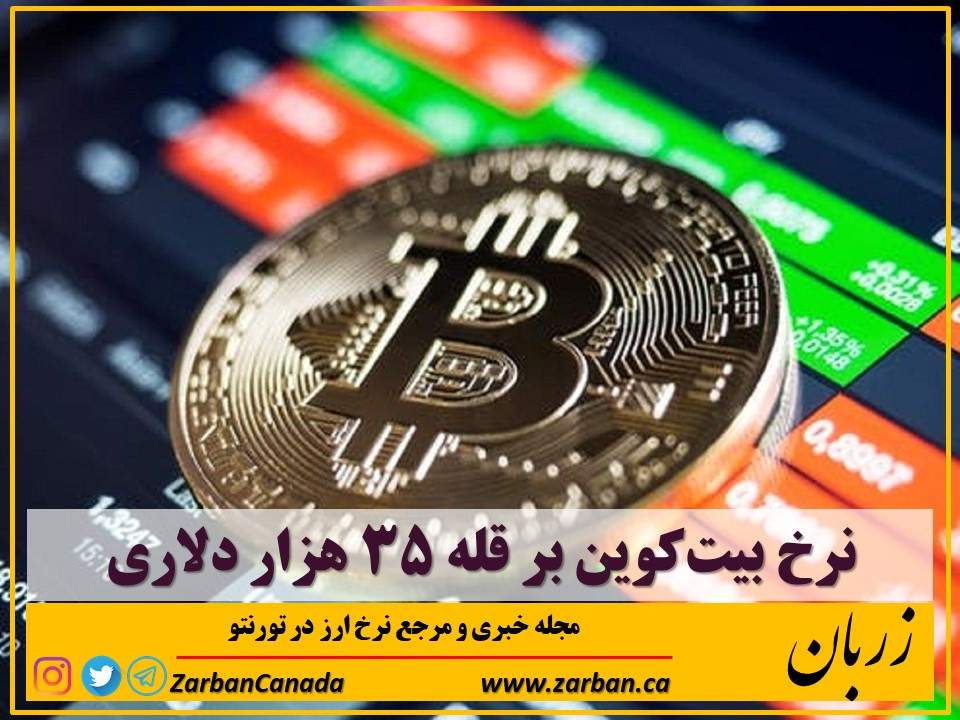 تور هزار جزیره | نرخ بیت‌کوین بر قله ۳۵ هزار دلاری