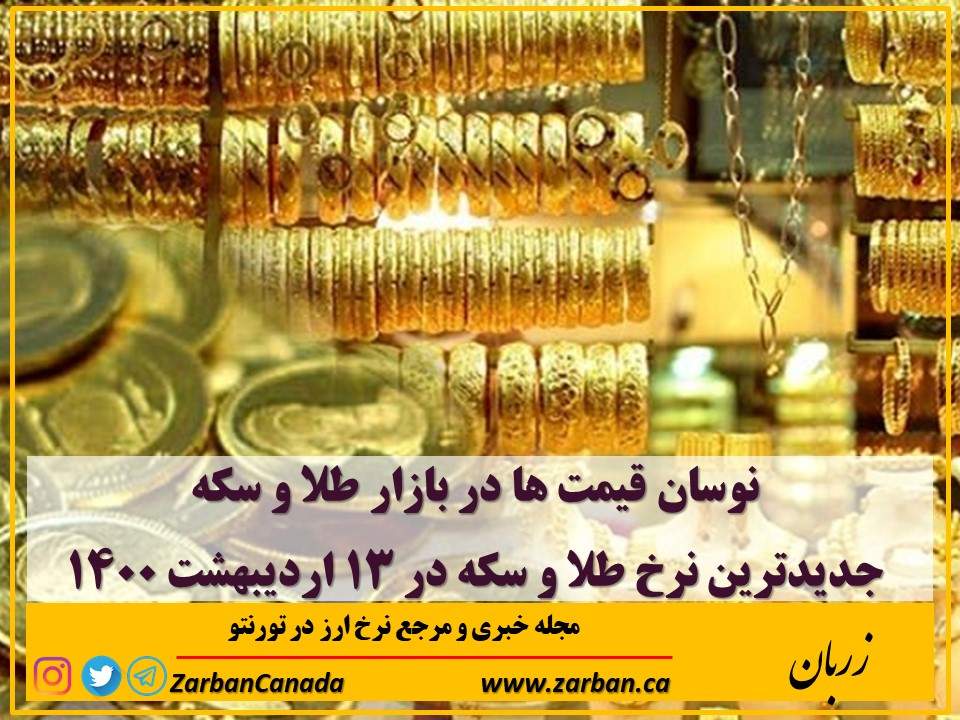 اخبار، نرخ طلا | نوسان قیمت ها در بازار طلا و سکه