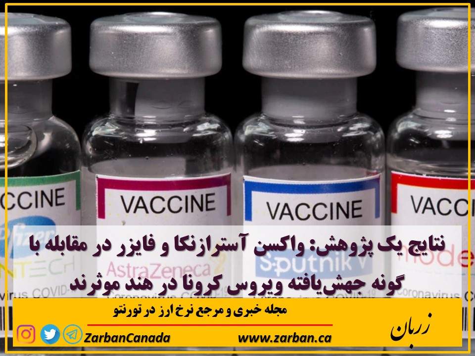 تور هزار جزیره | تاثیر واکسن آسترازنکا و فایزر بر گونه جهش یافته ویروس کرونا