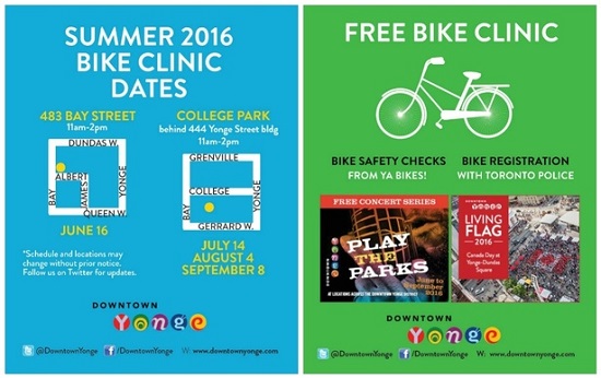 تورنتو | کلینیک دوچرخه، روز 16 جون در تورنتو